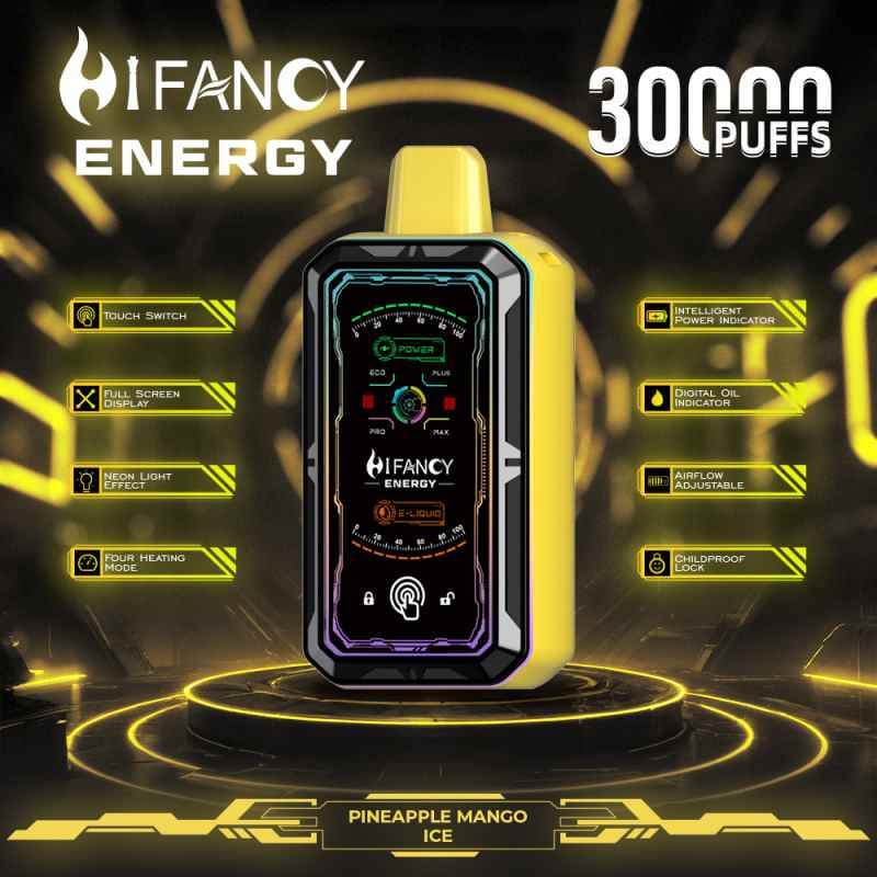 Hifancy Legion 30000 Puffs, jednorazowy vape Legion, mocny e-papieros Hifancy, taktyczny design vape - China Customized HIFANCY ENERGY 30000 Puffs Manufacturers, Factory ...