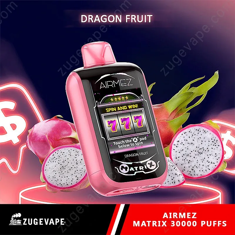 Airmez Matrix Pro technologia grzewcza, inteligentny system vape, diagram działania e-papierosa, innowacyjna grzałka dual mesh - Airmez Matrix Pro 30000 Puffs – Touch Pad 30k Vape (EU Warehouse ...