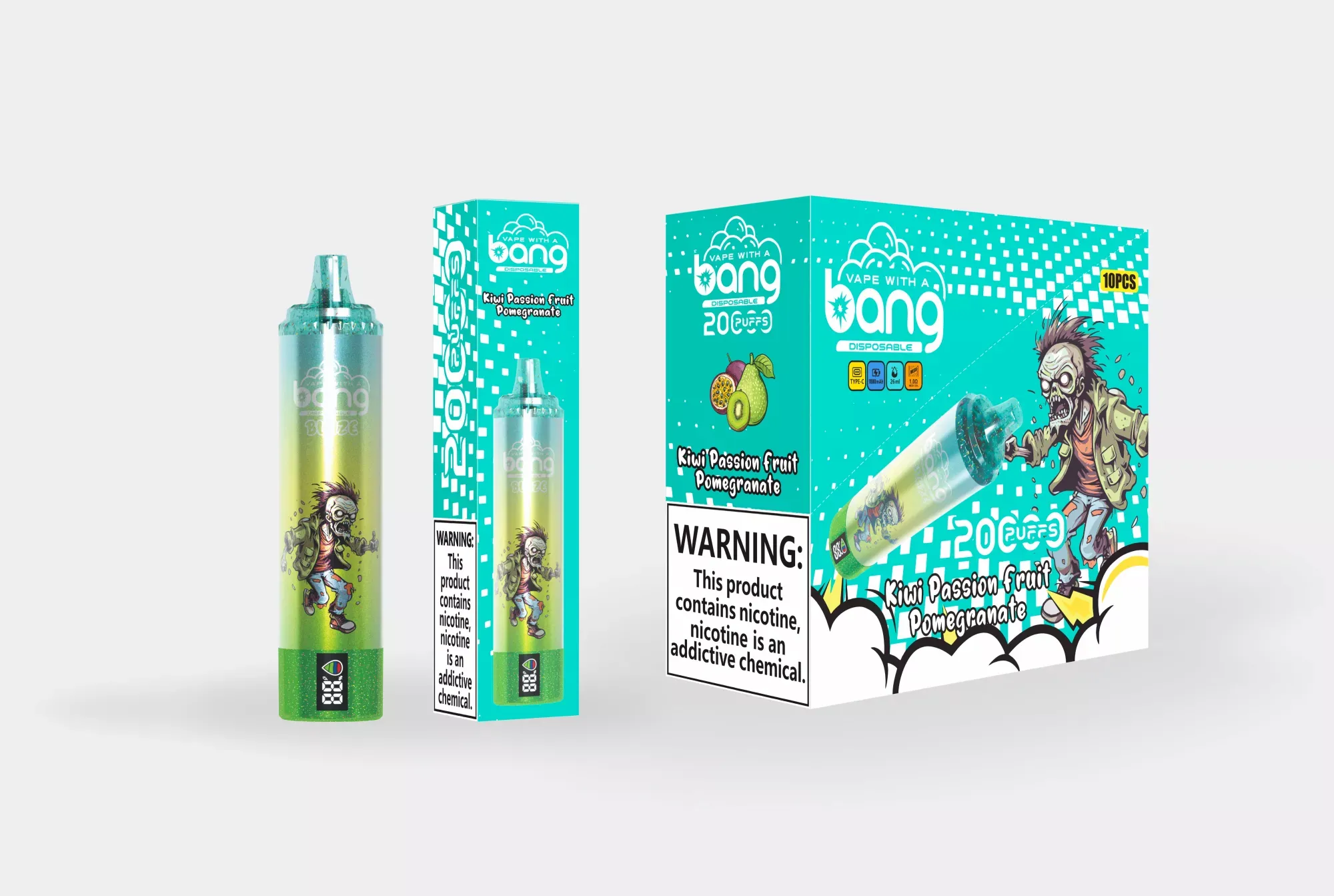 Bang Blaze przełącznik smaków, mechanizm zmiany smaku vape, jednorazówka z suwakiem, e-papieros z przełącznikiem - BANG BLAZE 20000 Puffów Jednorazowe Wapesy - VapeXYZ