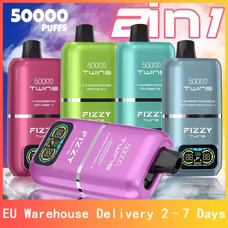 Fizzy Twins 50000 Puffs Double