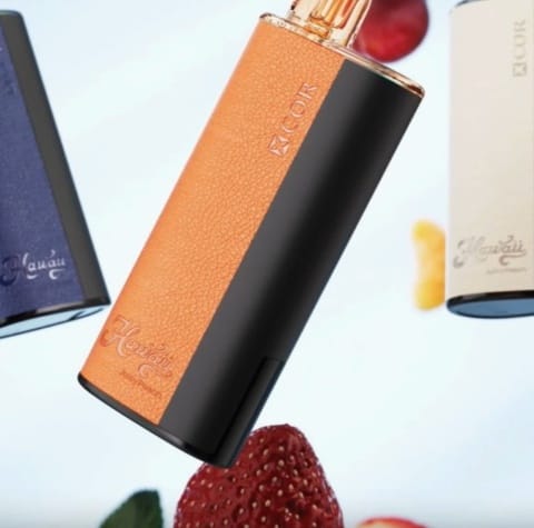 Xcor Hawaii Pro Blueberry Cherry Cranberry, e-papieros o smaku borówki wiśni żurawiny, owoce leśne vape, vape z borówkami wiśniami żurawiną - Hawaii Xcor 12000 Blueberry Cherry Cranberry