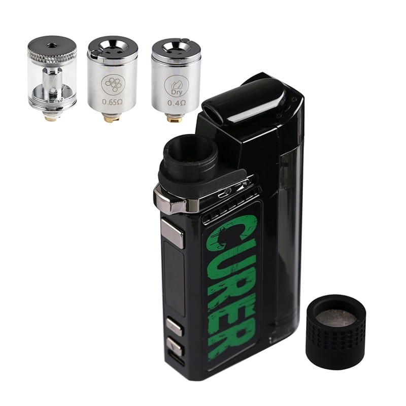 XCOR Tyrant regulacja przepływu powietrza, adjustable airflow vape, luźny wdech vape, ciasny wdech vape, wapowanie MTL DTL - LTQ Vapor CURER Dry Herb Vaporizer $54.99 | Vapesourcing