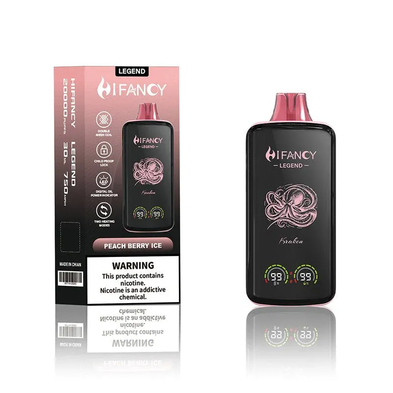 Hifancy Star 20000 Puffs, jednorazowy vape Hifancy Star, kompaktowy e-papieros stylowy, błyszcząca obudowa vape - EU Warehouse HIFANCY LEGEND 20000 Puffs Disposable Vape Wholesale ...