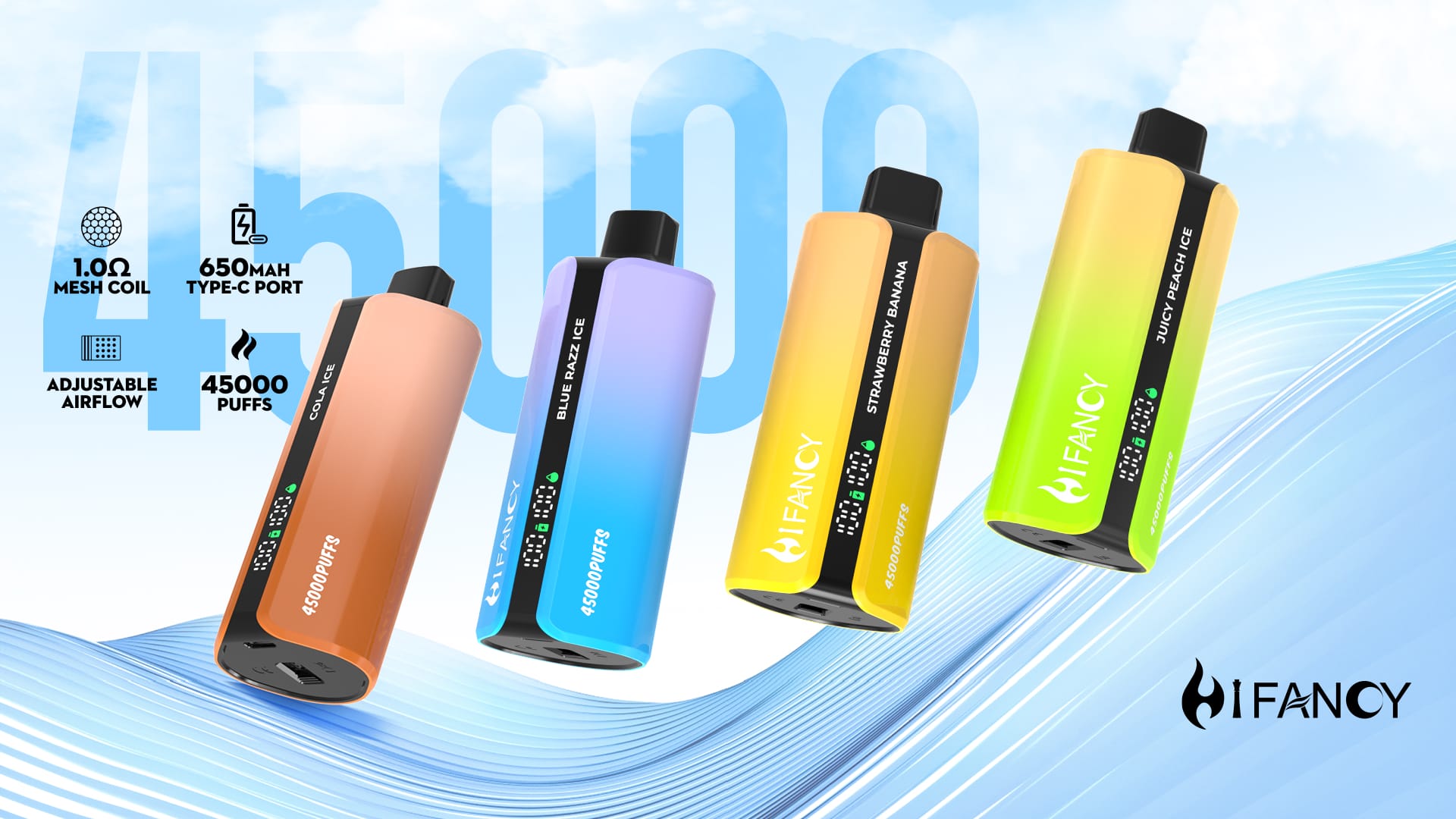 porównanie vape, Hifancy Dream vs jednorazówki, e-papierosy jednorazowe zestawienie wizualne - HiFancy Jednorazowy E-papieros: Przewodnik po Smakach i Wydajności.