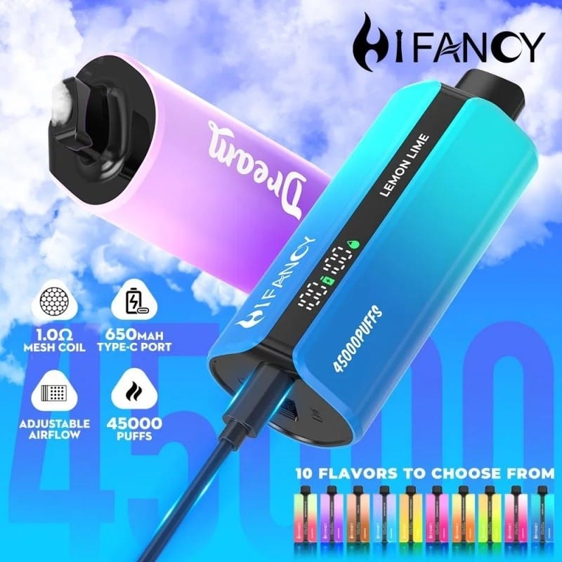 Hifancy Dream 45000 smaki, strawberry ice vape, blueberry raspberry e-papieros, owocowe mieszanki vape - Kína Hifancy DREAM Vape 45000 Puffs Framleiðendur Birgir Factory ...