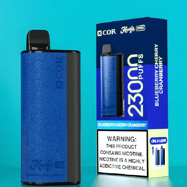 Xcor Hawaii Pro 23000 Puffs żywa kolorystyka design z bliska, ergonomiczny e-papieros hawajski wzór, wysokiej jakości vape design - Xcor 12000, Hawaii Pro 23000 i Dubai Night 28000: Porównaj i ...