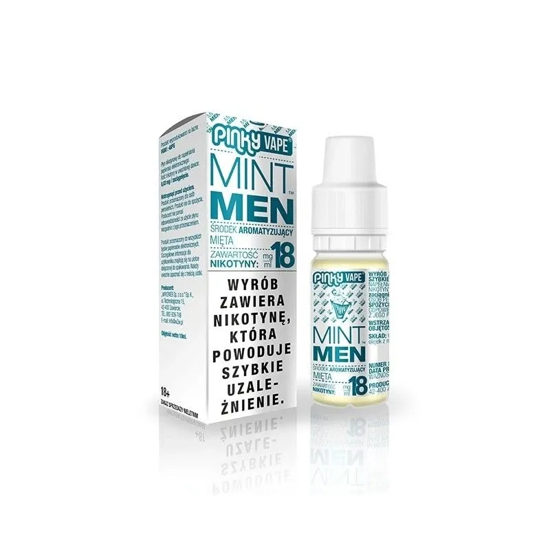 smaki liquidów vape, e-papieros owocowy smak, miętowy liquid, wybór smaku vape, owoce i vape - Liquid Pinky Vape 10ml - MINTMEN - MINT PINK - Orzeźwienie w ...