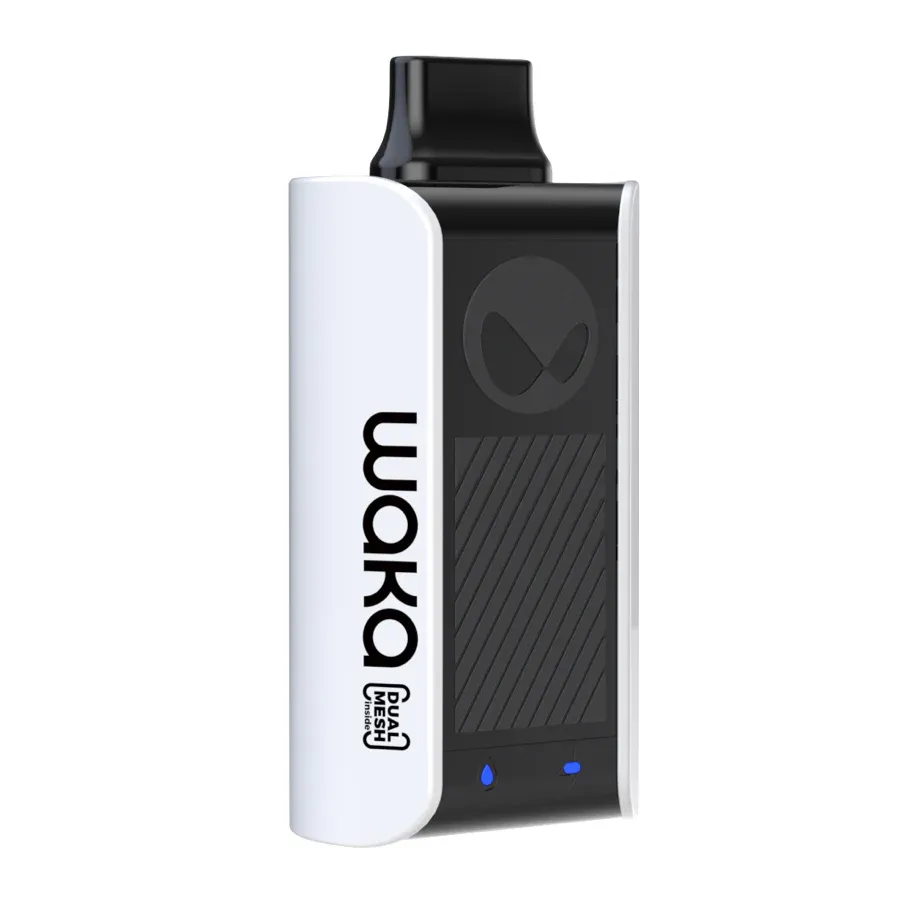 Dual Mesh Coil vape, technologia podwójnej grzałki, system Dual Flavor e-papierosa, innowacyjne wnętrze vape - WAKA DUALMESH