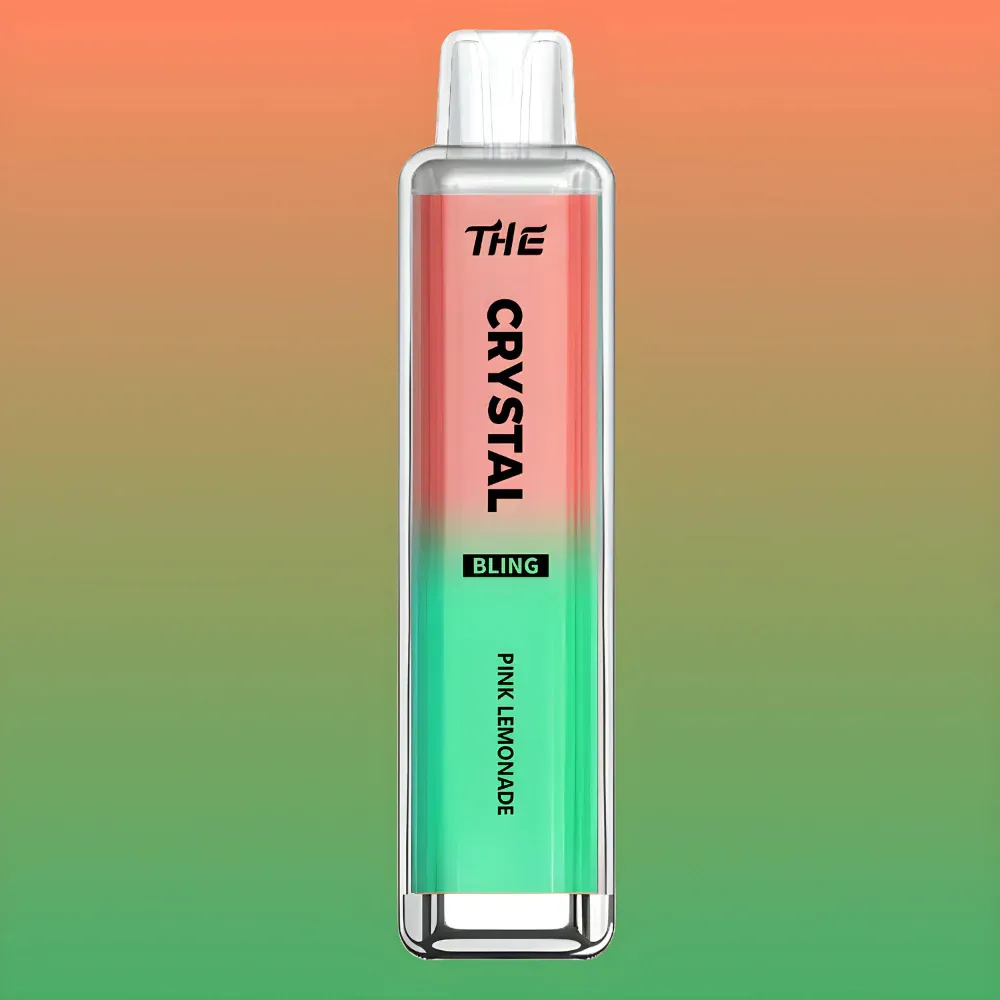 Crystal Bling Pink Lemonade, vape smak różowa lemoniada, cytryna czerwone owoce e-papieros, letni smak vape - Get The Crystal Bling 6000 - Pink Lemonade – Crystal Bling Vape