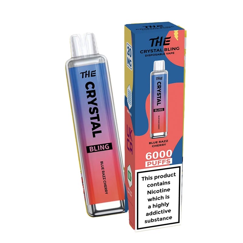 Crystal Bling vape na imprezie, e-papieros do stylizacji wieczorowej, vaping w klubie eleganckie urządzenie - The Crystal Bling Vape 6000 Puffs Glamorous Vaping | Vapesourcing