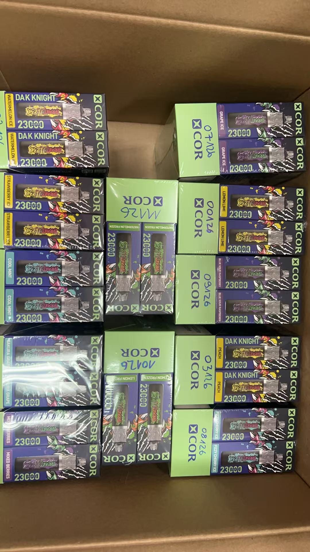xcor tyrant 23000 puffs jednor