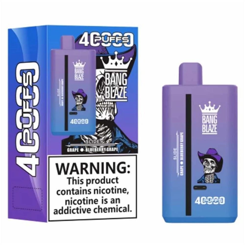 Bang Blaze 40000 Puffs wygląd, industrialny design vape, solidny e-papieros, wysokiej jakości budowa vape, urządzenie do wapowania - Bang Blaze Vape 40000 Puffs 40k Polska Włochy, wysokiej jakości ...