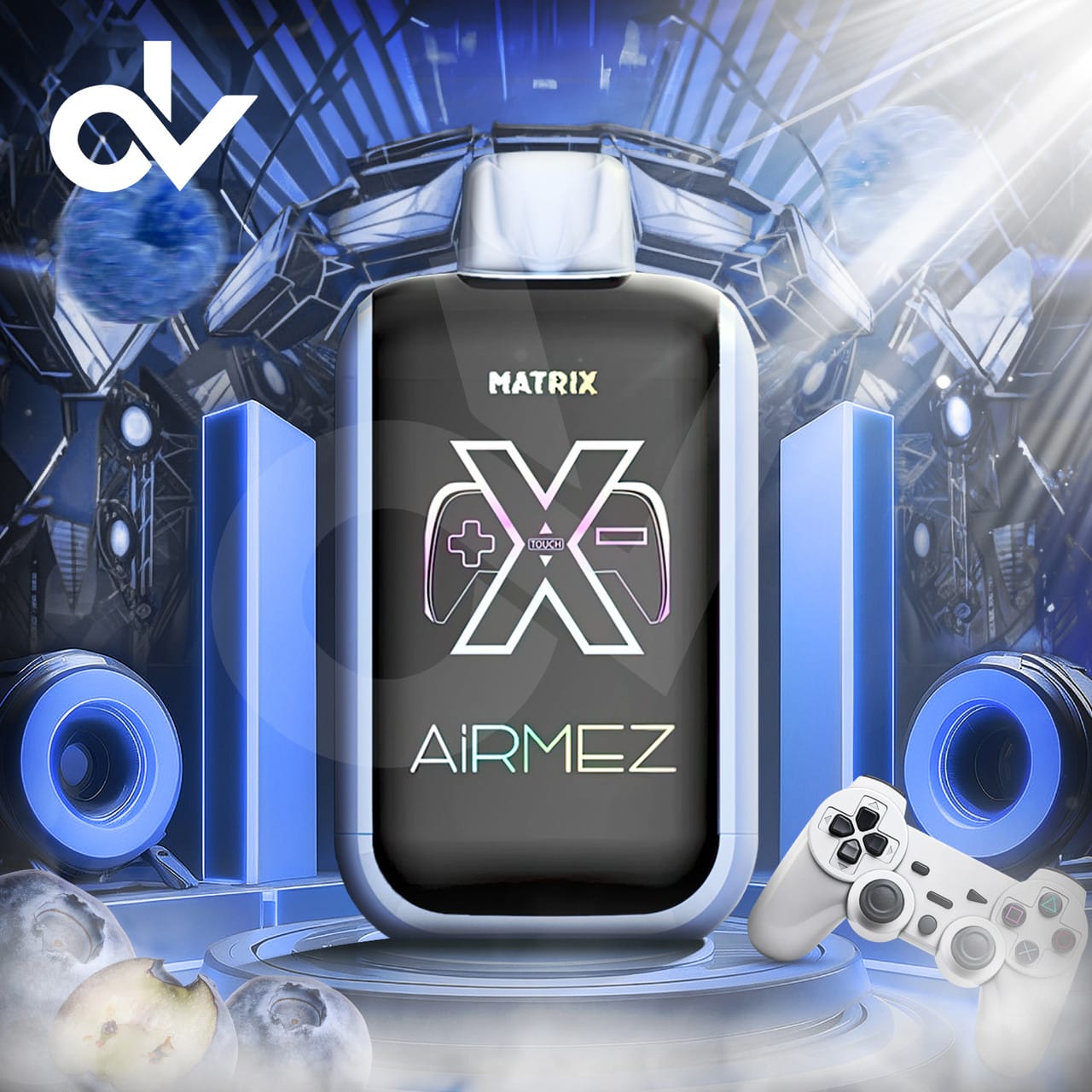 Airmez Matrix Pro Dual Mesh Coil, grzałka siateczkowa vape, podwójna grzałka e-papierosa, schemat grzałki mesh - Lucky Room Airmez Matrix Pro 30000 Puffs Disposable Vape Dual Mesh ...