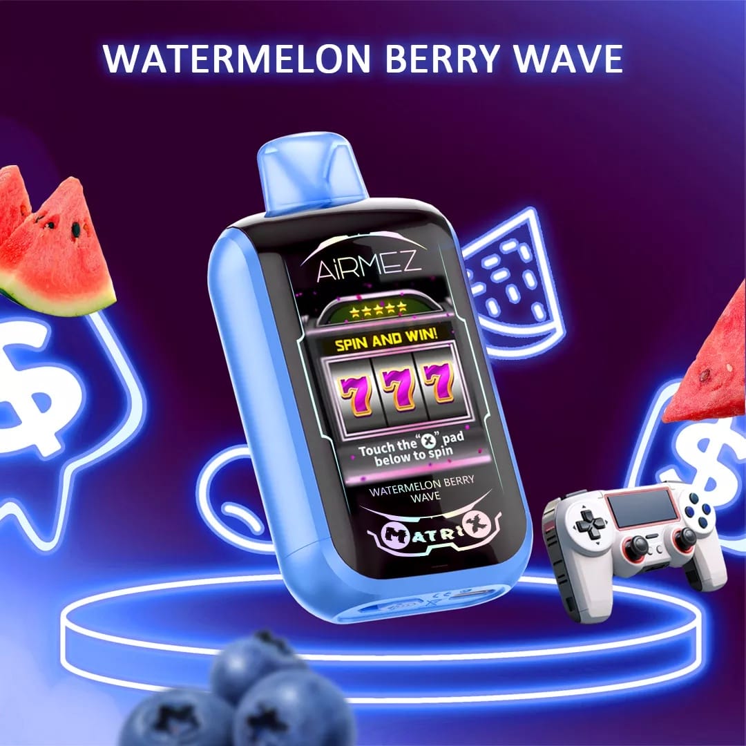 Airmez Matrix Pro smaki, różnorodność aromatów vape, owoce i e-papierosy, matryca smaków - AiRMEZ Matrix Jednorazowy e-papieros 25000 buchów o smaku ...