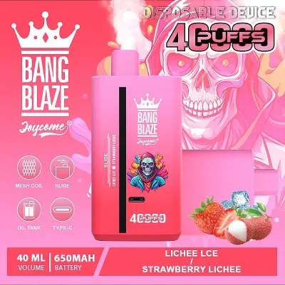 Bang Blaze 40000 puffs jednorazowy vape, e-papieros dual flavor, różnorodność smaków vape, innowacyjny vape, urządzenie do wapowania - Bang Blaze 40K 40000 Puffs | podwójny smak, 40 ml, 32 smaki ...