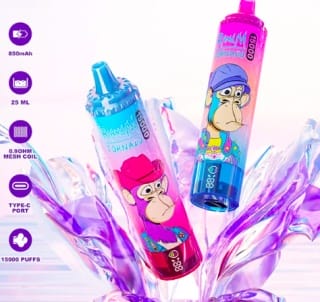 vape 15000 puffs, e-papieros dla początkujących, RandM Tornado 15000, jednorazowy vape średnia pojemność - E-papierosy jednorazowe Randm Tornado 15000 - sklep E-SMOKE