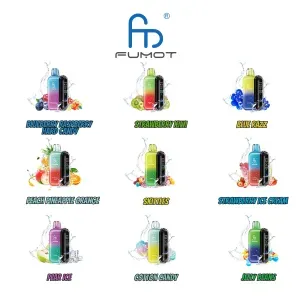 Fumot Tornado 20000 RGB, podświetlenie vape, dynamiczne światła e-papierosa, LED vape, podświetlany e-papieros, efekty świetlne vape - Randm Fumot Tornado 20000 Puffs Inteligentny ekran 0% 2% 3% 5 ...