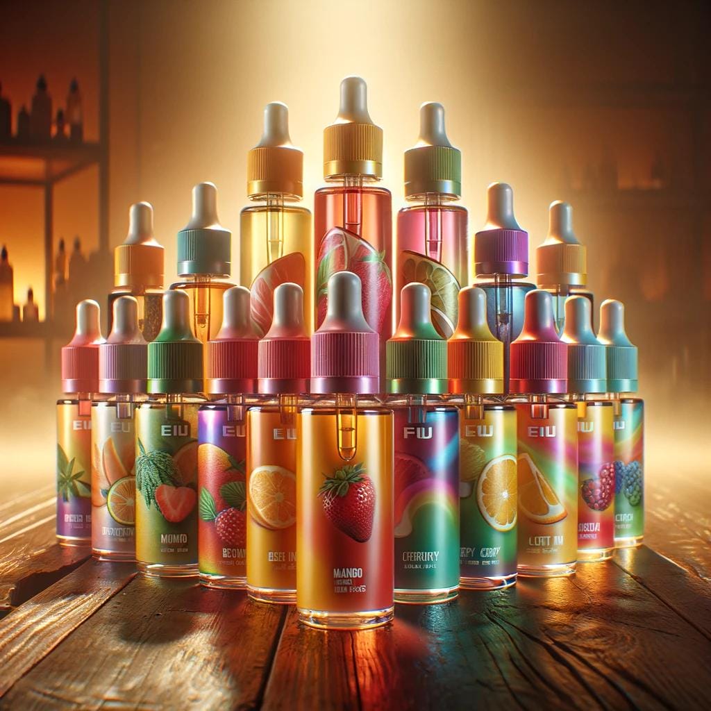 waperka wybierająca smaki vape, niezdecydowanie przy półce ze smakami e-papierosów, dylemat wyboru smaku liquidu, Bang Blaze 40000 rozwiązanie - Urządzenia oddające najlepiej smak - pody | Wasze Radio FM