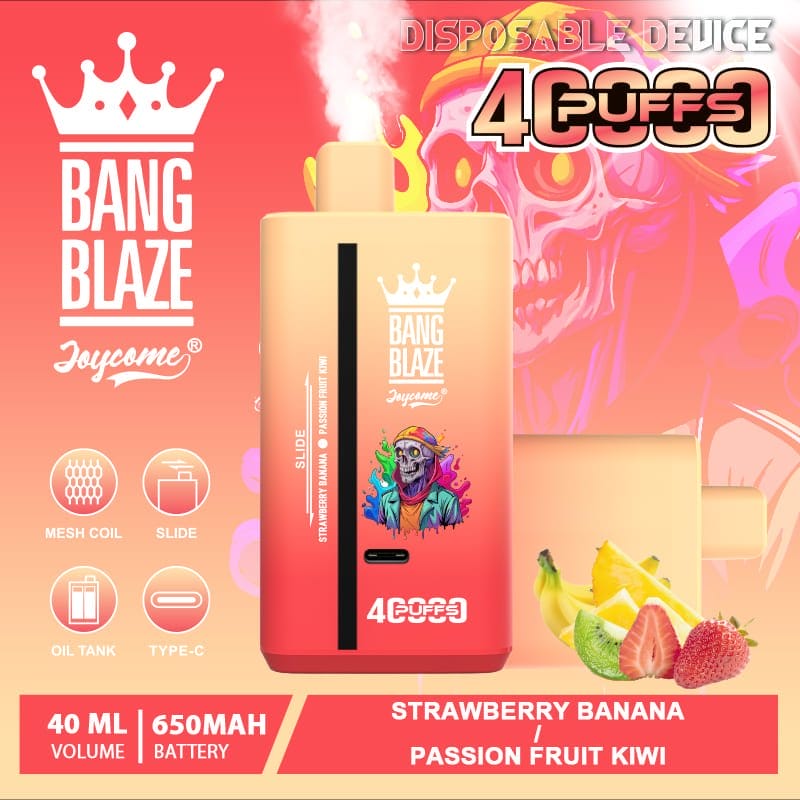 Porównanie jednorazowych e-papierosów, Bang Blaze 40000 Airmez Matrix Xcor Dubai Night, lineup vape - Bang Blaze 40000 Puffs Disposable Vape Type-C Rechargeable