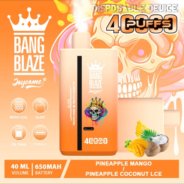 Bang Blaze 40000 Puffs vape, jednorazowy e-papieros podwójny smak, nowy model vape - Bang Blaze 40000 Puffs Dual Flavors Jednorazowy Vape - VapeDream
