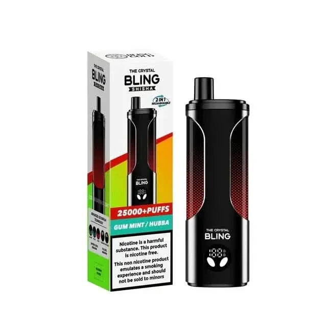 The Crystal Bling Shisha 25000 Puffs vape, nowoczesna szisza kieszonkowa, wygoda wapowania relaks, orientalny smak vape - Crystal Bling shisha 25000 Vape | 5 For £45 | Vape Offers Uk