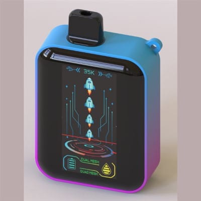 futurystyczny design vape, e-papieros z ekranem, zaawansowana technologia e-papierosa, stylowy jednorazowy vape - Dostosowany jednorazowy Vape z 35000 zaciągnięć Wyświetlacz LED ...