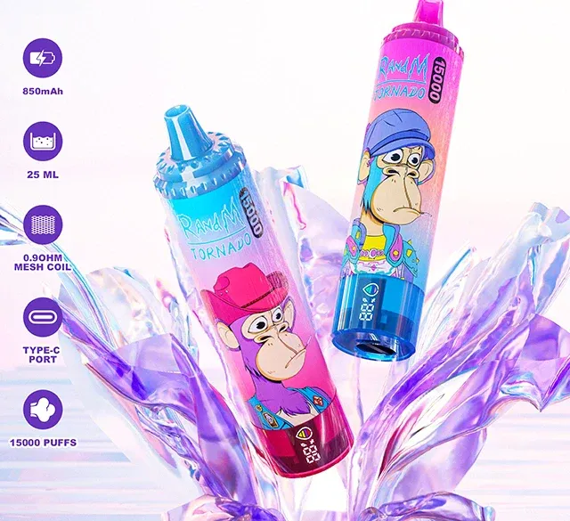 RandM Tornado 15000 regulacja przepływu powietrza, Airflow Control vape, pokrętło regulacji airflow, spód vape jednorazowego, MTL RDL vape - Kup RandM Tornado 15000 Jednorazowa Vape | 12,30€ Tylko