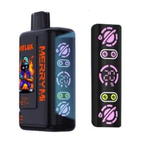 osoba kupująca małe jednorazowe vape, sterta zużytych jednorazówek, paragon, częste zakupy vape - E-Papierosy Jednorazowe,15000, 25000, 35000, 40000 Buchów,
