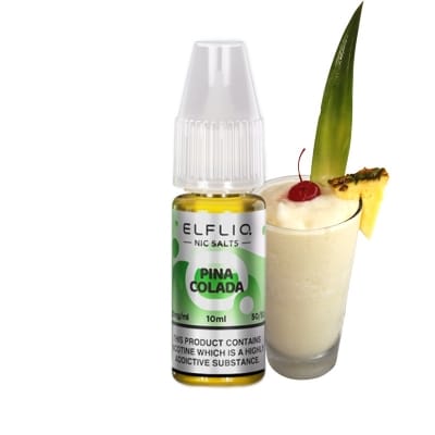 Pina Colada vape smak, egzotyczny drink na plaży, Portoryko vaping, tropikalny e-liquid - Elf Liq - Pina Colada - €5.99 € | City Vape