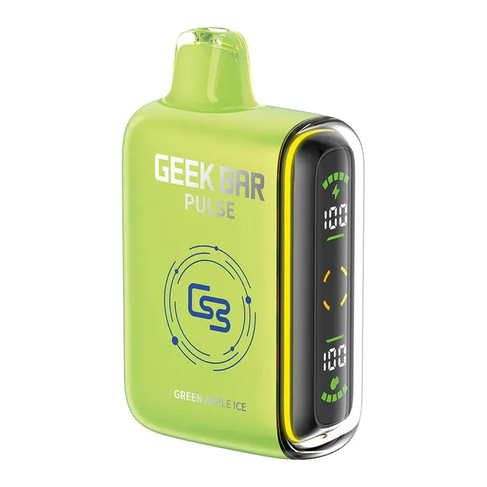 vape - Geek Bar Pulse Disposable Vape Device - Green Apple Ice 16ml ...