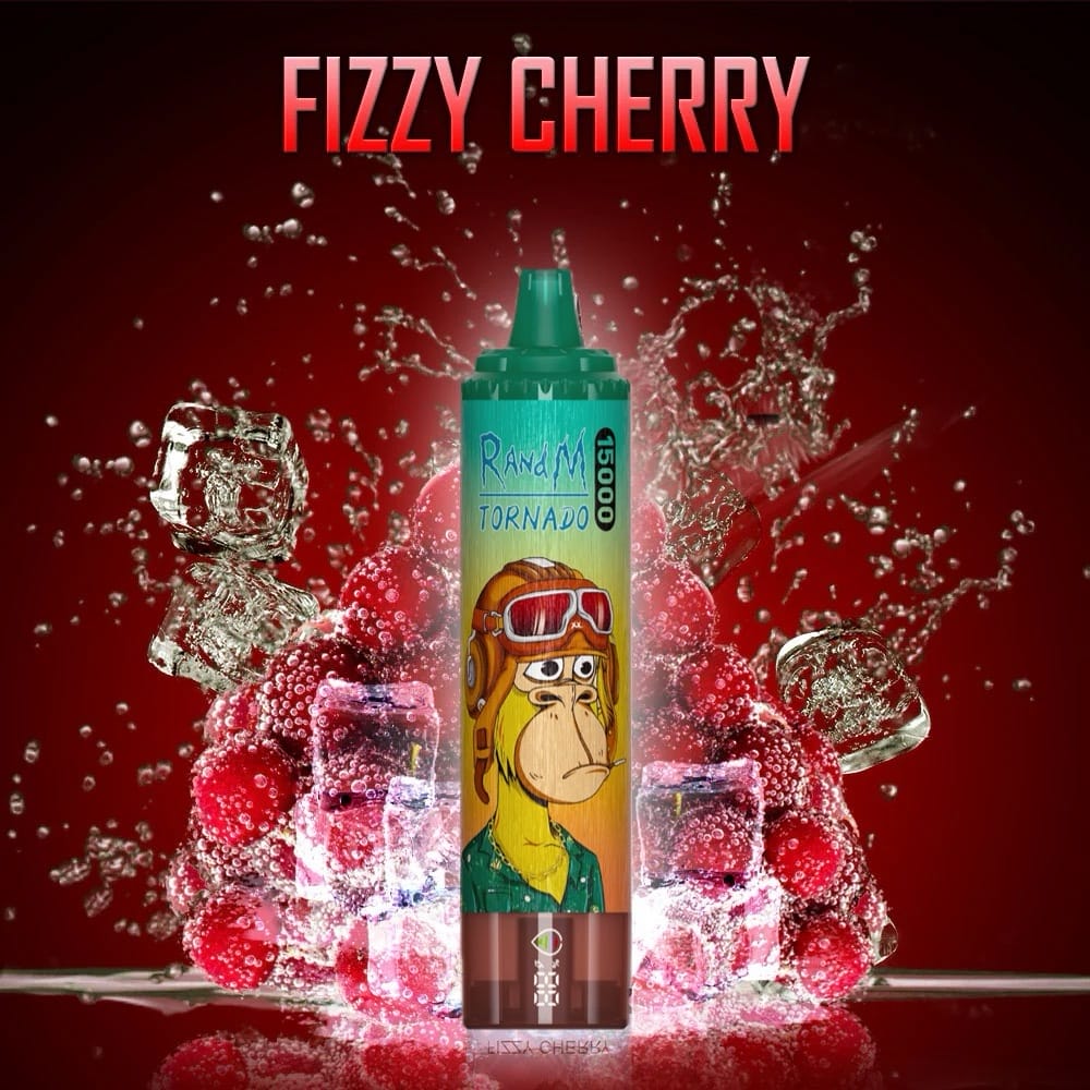 RandM Tornado 15000 smaki, paleta smaków vape, różnorodność e-liquidów, owocowe smaki e-papierosa, karuzela smaków - Randm Tornado 15 000 pufff 5% smak ✓ FIZZY CHERRY ✓ Nowość ...