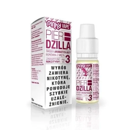 Lady Killa smak vape borówka mango żurawina mięta owocowa kompozycja e-liquid wizualizacja smaku - Liquid Pinky Vape 10ml - PIER DZILLA - Borówka z miętą ...