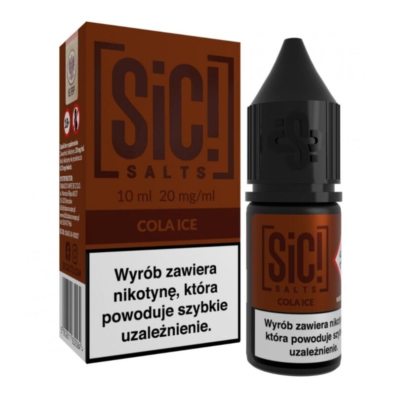 liquid sic salts 10ml cola ice