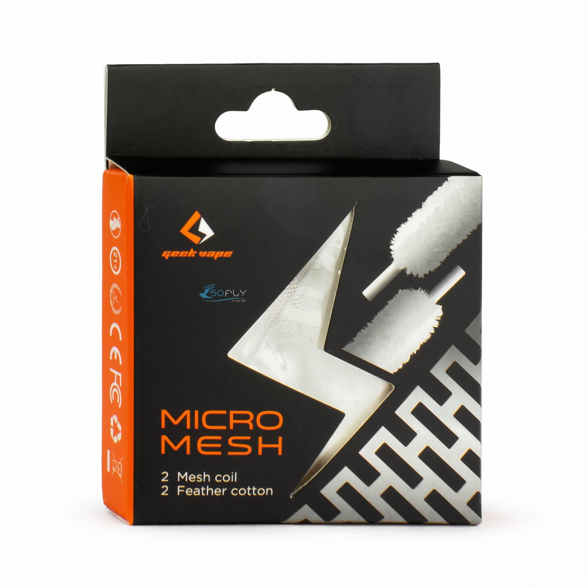 grzałka siatkowa mesh coil vape, technologia mesh w e-papierosie, lepsze oddawanie smaku vape, budowa atomizera - Geekvape Coils Zeus X Mesh Micromesh