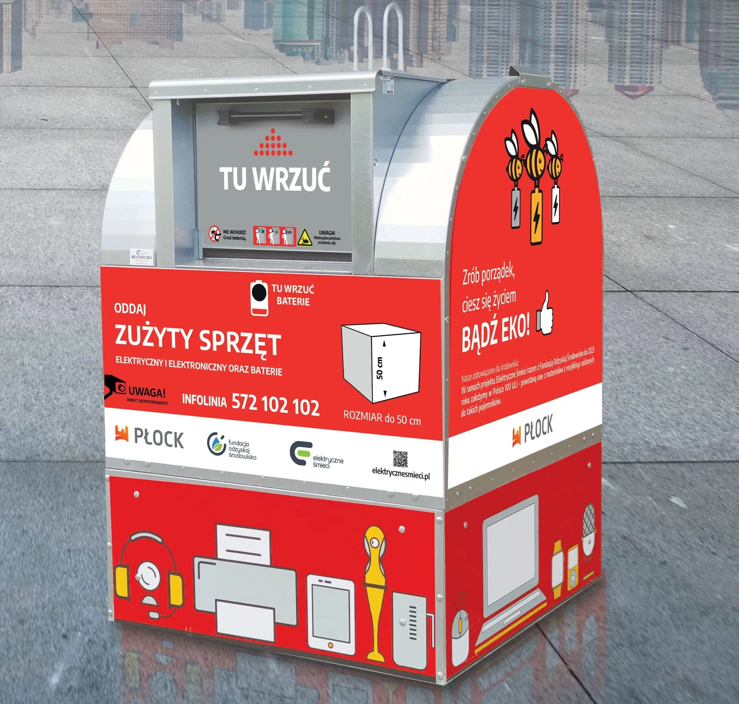 utylizacja e-papierosa, elektrośmieci pojemnik, recykling vape - Utylizacja e-papierosów: Prawa klienta i obowiązki sklepów
