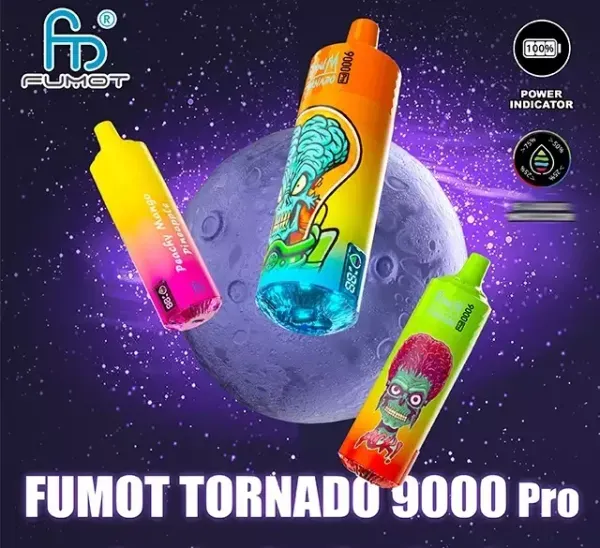 Historia RandM Tornado, RandM Tornado 7000 9000 RGB, e-papieros jednorazowy z podświetleniem - RandM Tornado 9000 PRO Puffs Jednorazowa Waporyzator - GleeVape