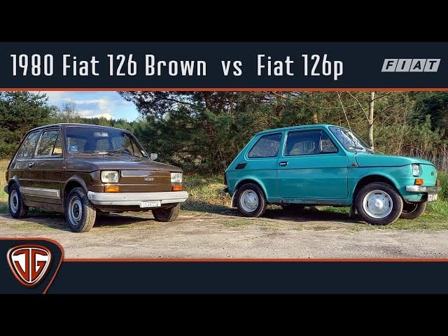 Fiat 126p vs SUV vape, porównanie e-papierosów analogia motoryzacyjna, mały jednorazowy vape vs duży vape, maluch i terenówka - Jan Garbacz: Niezwykły maluch Fiat 126 Brown vs Fiat 126p - YouTube