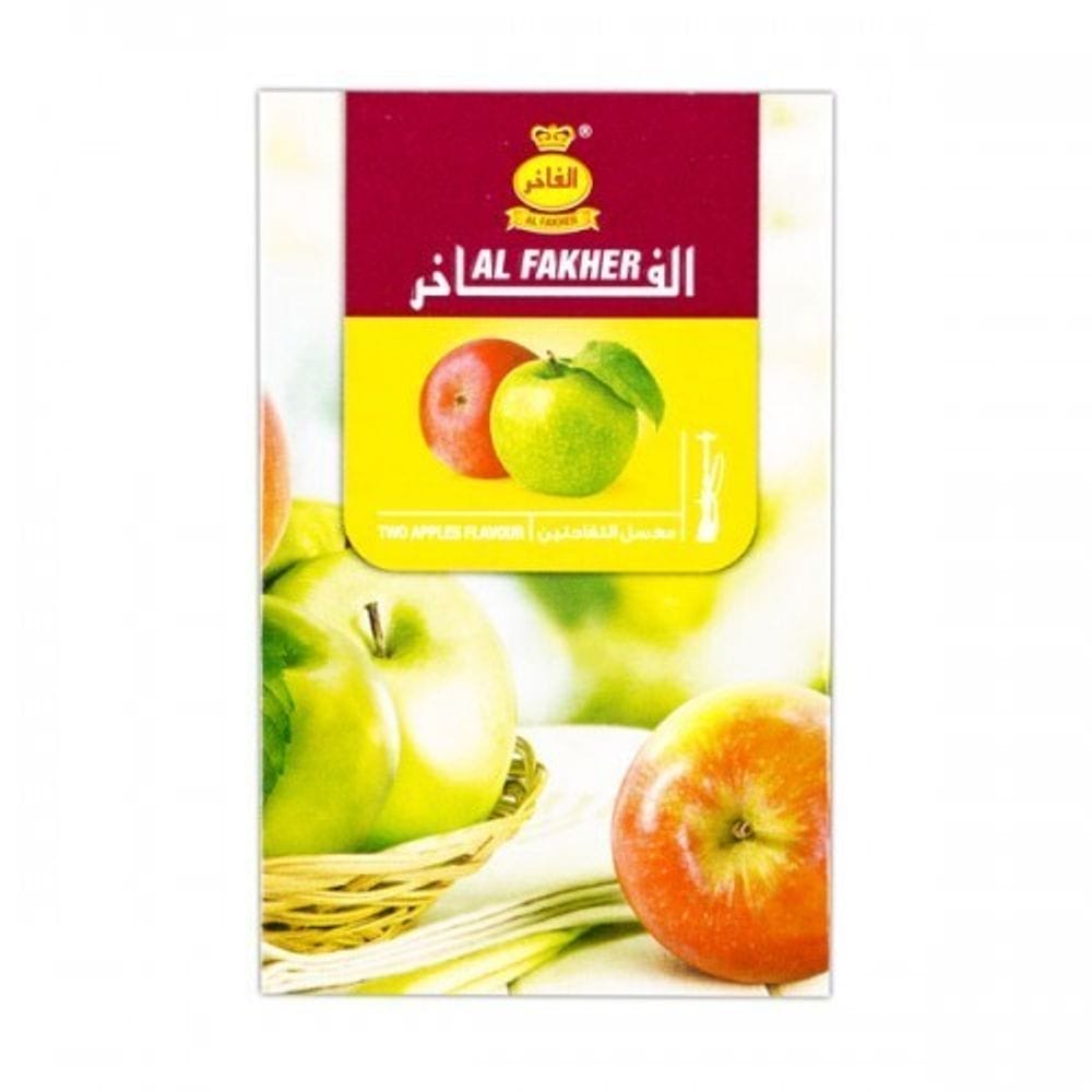 smak Two Apple shisha, podwójne jabłko anyż, klasyczny smak fajki wodnej, jabłka anyż e-liquid, owocowy smak vape - Al Fakher - Two Apples/Double Apple #8 (250g) - Kup tytoń do ...