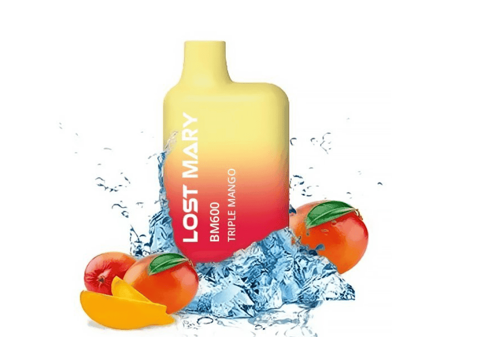 smak Triple Mango vape, trzy rodzaje mango, soczyste mango, egzotyczny smak vape, tropikalne owoce - Odkrywanie wykwintnej tropikalnej symfonii Triple Mango Lost Mary Vape