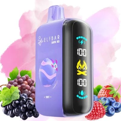 smak Sakura Grape vape, japońska wiśnia i ciemne winogrona, kwiatowy owocowy smak vape - Elfbar Raya D3 25K Strawberry Grape Smak sprzedam | Hurtownia ...