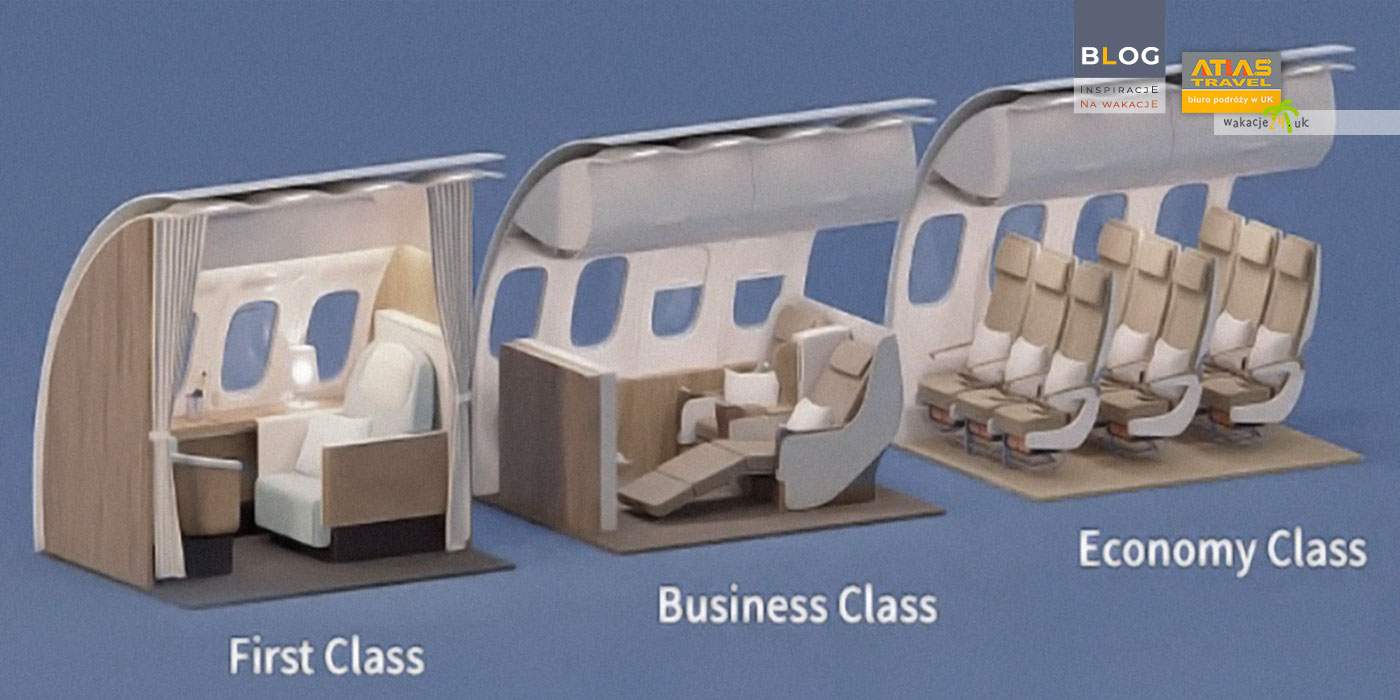 porównanie klas lotniczych, bilet ekonomiczny biznes, metafora wydajności vape, wybór podróży e-papieros, opłacalność - Bilety lotnicze Economy, Business i First Class. Czy warto...