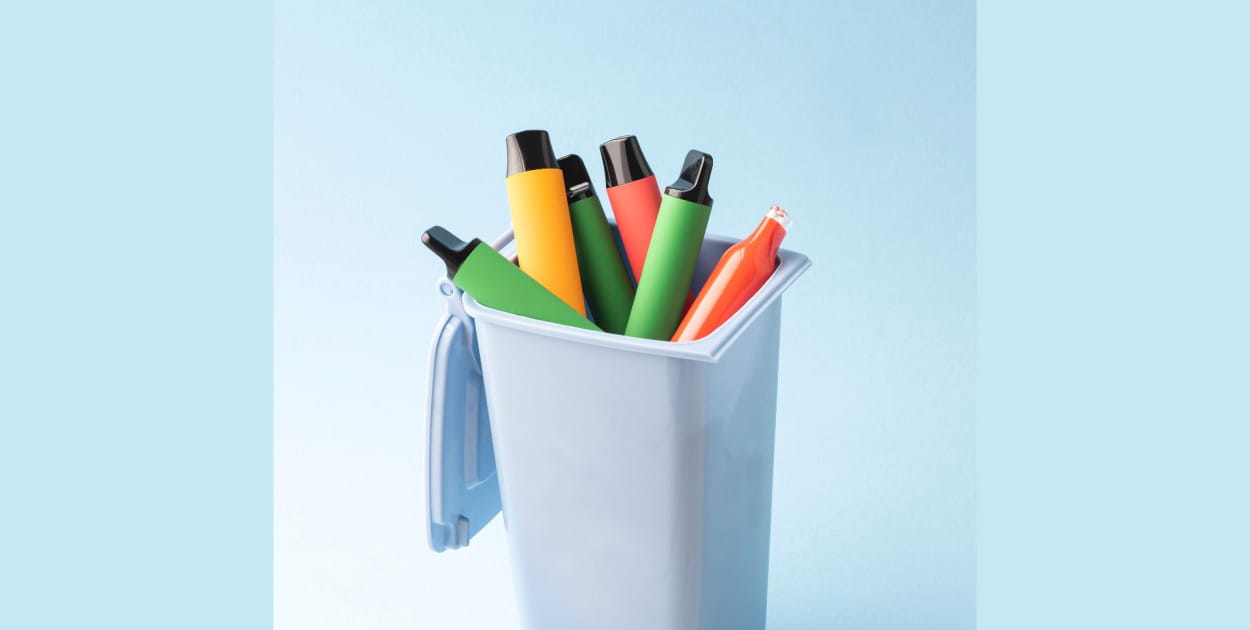utylizacja zużytego vape, recykling e-papierosów, elektrośmieci vape - Recykling i ekologia grzałek w świecie vape - roztocze.net