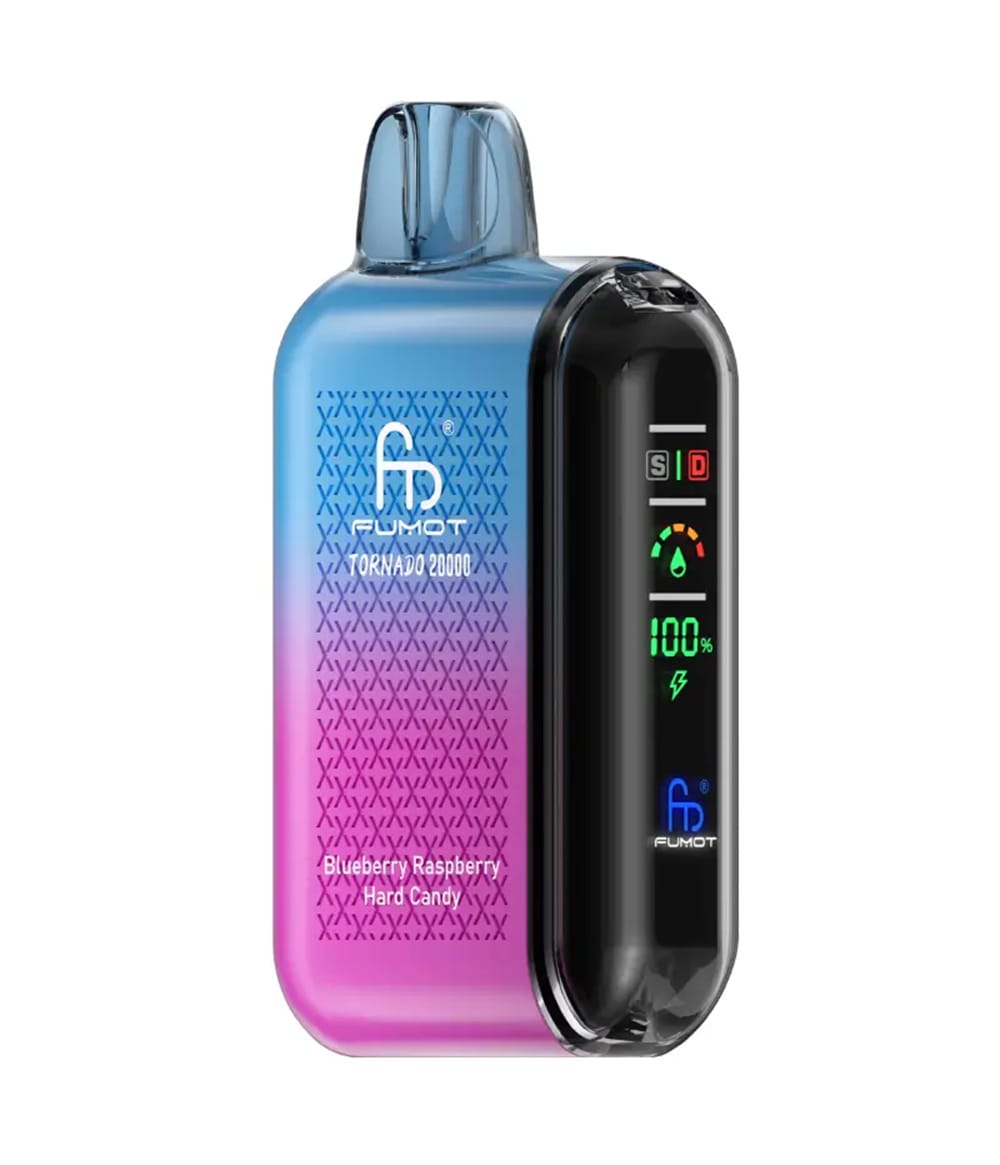 smaki Fumot Tornado 20000, różnorodne smaki vape, e-papieros owocowy, najlepsze smaki jednorazówek, paleta smaków vape - Fumot Tornado 20k Dual Mesh Dostosabilne Vape Original...
