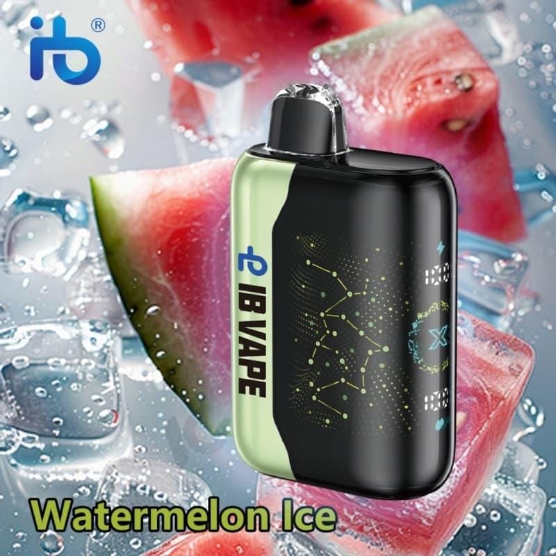 mrożony arbuz vape, srebrny medal smak, kawałki arbuza z lodem, orzeźwiający smak arbuza - Arbuzowy Lód 35000 Puff - Ibvape Bar | Orzeźwiający E ...