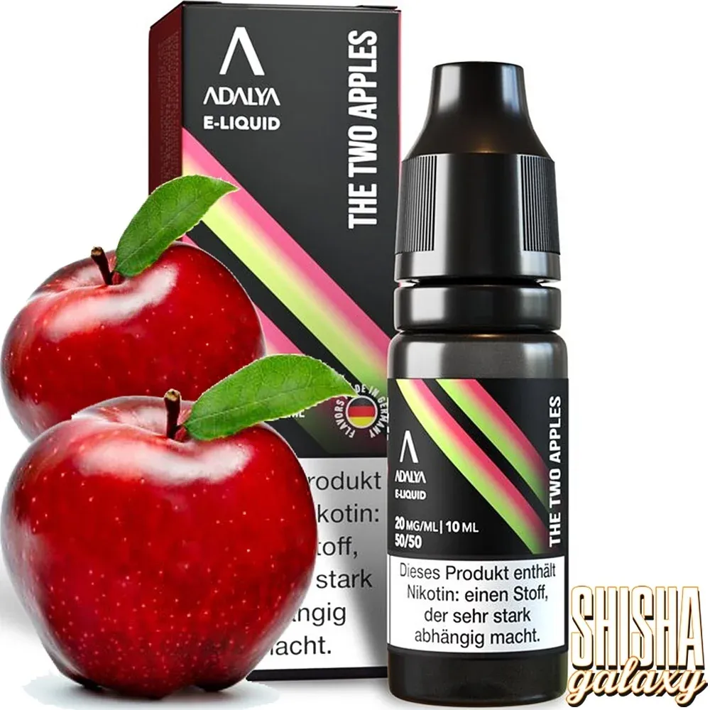 smak Two Apple shisha, anyż lukrecja vape, Magic Love e-liquid, kontrowersyjny smak jabłka - Adalya - The Two Apples - E-Liquid - Nikotin 20 mg/ml ...