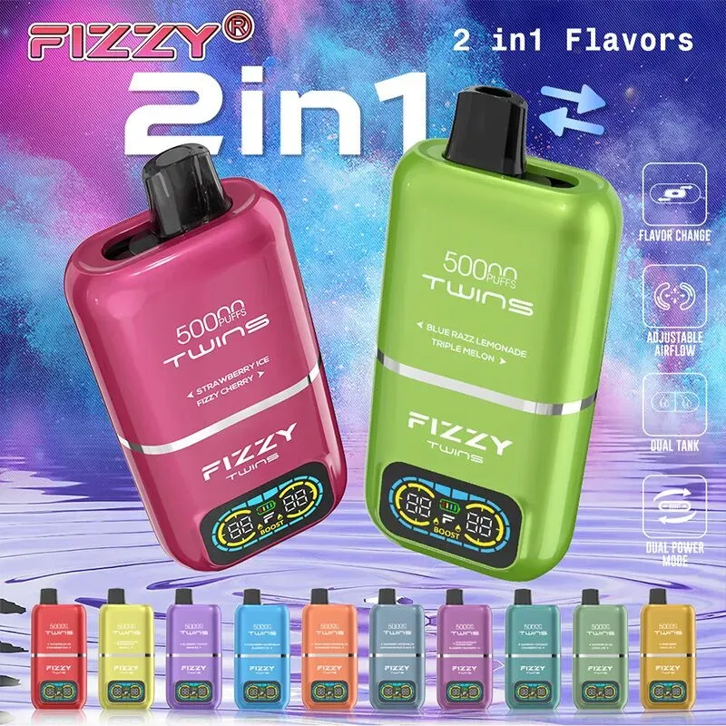 Hifancy Space 50000 vs Hifancy Dream 45000, porównanie jednorazowych vape, bitwa vape, dwa modele e-papierosów, Hifancy modele - Fizzy Twins 50000 vs Hifancy Dream 45000: Vape na Imprezę
