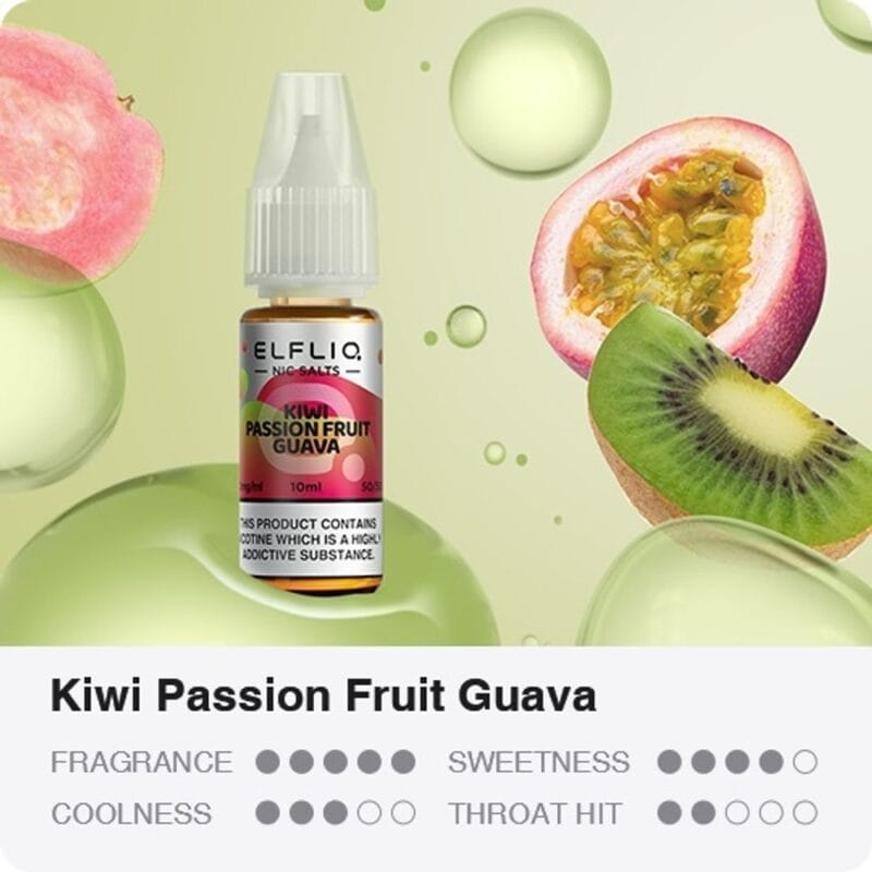 kiwi passion fruit guava