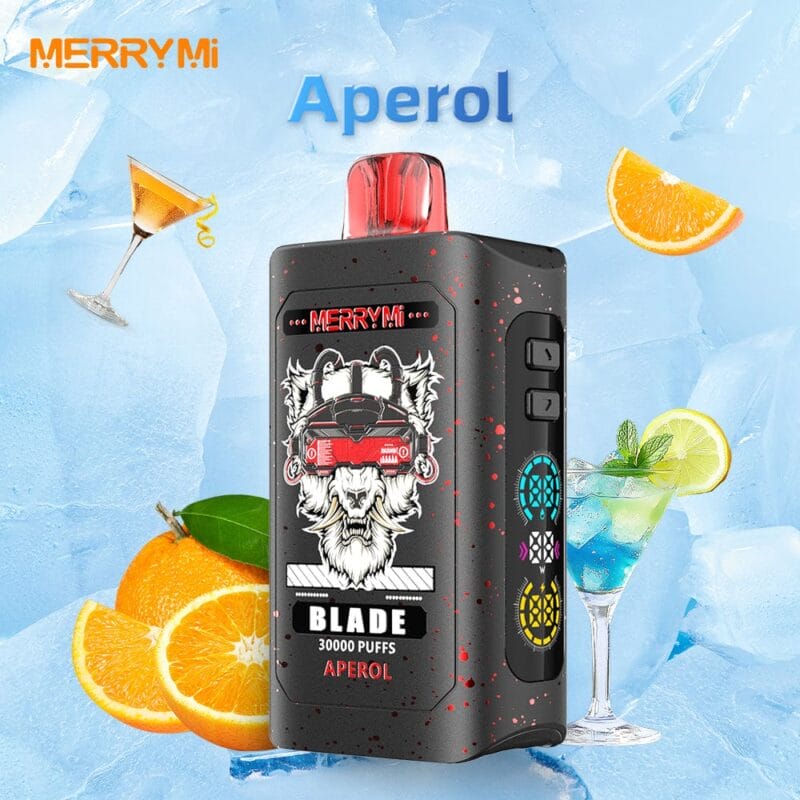 merrymi blade 30000 puffs aperol banner