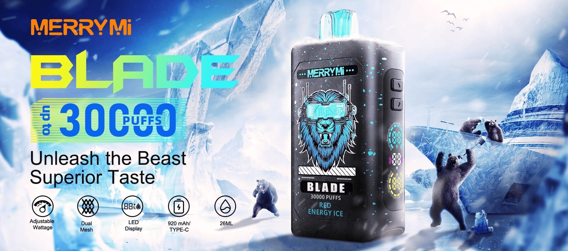 merrymi blade 30000 puffs jednorazowy vape