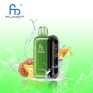 Fumot Tornado 20000 wyświetlacz, ekran vape, wskaźnik baterii liquidu, e-papieros z wyświetlaczem, user interface vape - RandM FUMOT Tornado 20000 Puffów Podwójna Siatka Cyfrowy...
